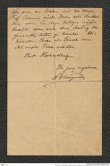 Nachlass Franz Steindachner, Brief von Decio Vinciguerra an Franz Steindachner (26.09.1887), Inv.Nr. 562.05, Seite 4